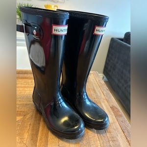 Kids Size 1 Hunter Rainboots EUC
